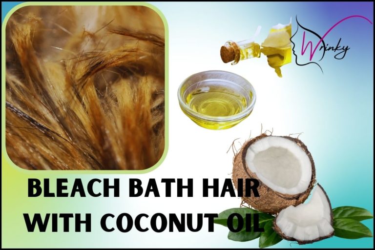 Bleach Bath Hair With Coconut Oil