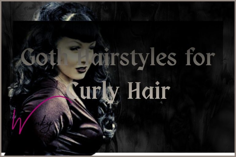 Goth Hairstyles for Curly Hair
